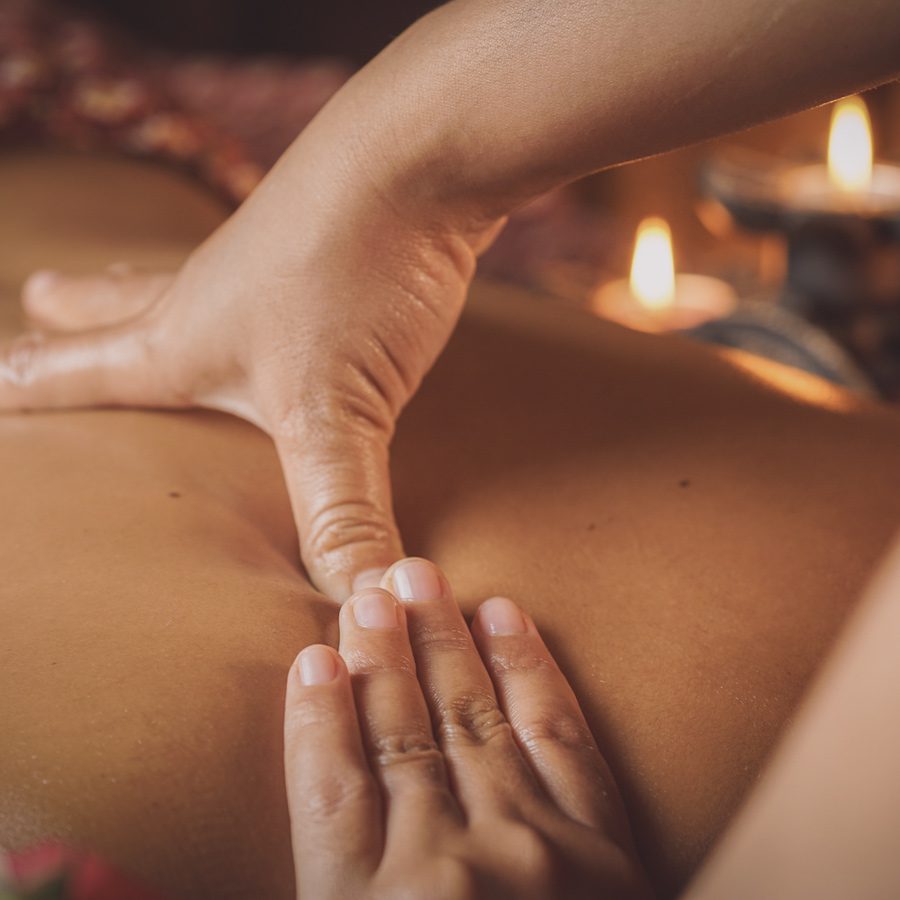 Lymfedrainage detox massage